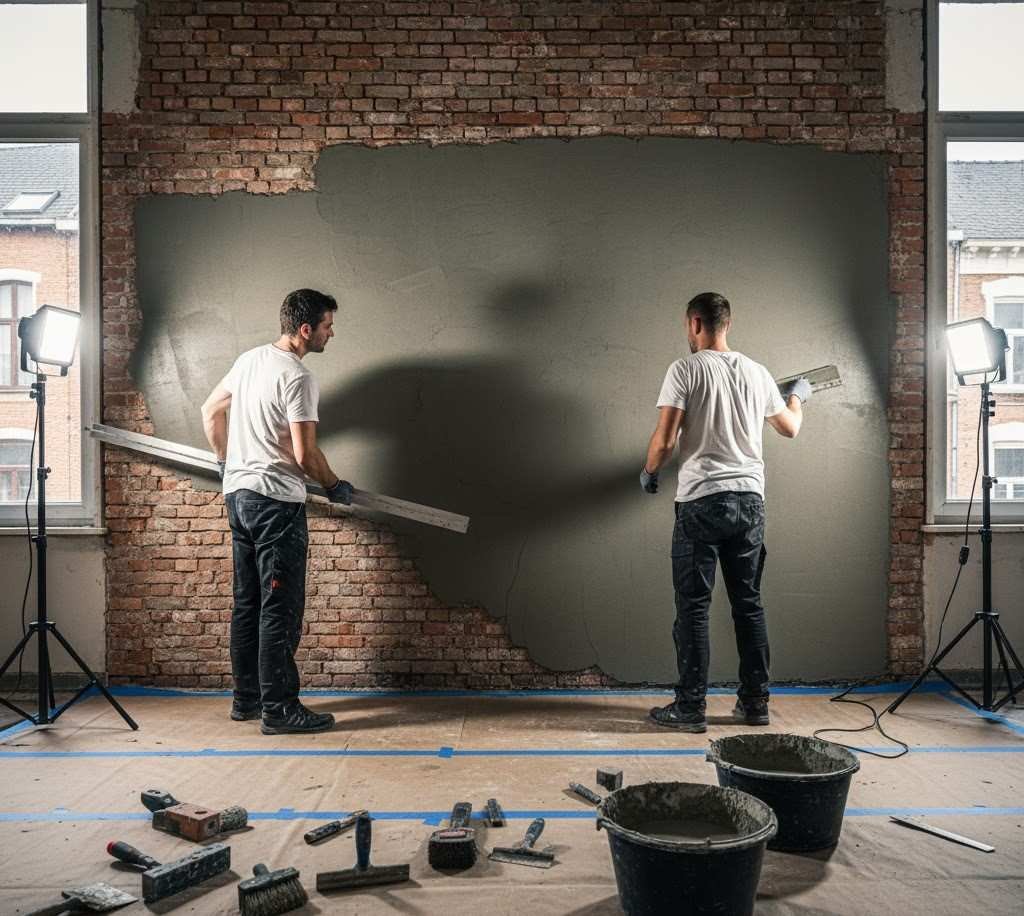 plafonnage et finitions Liège