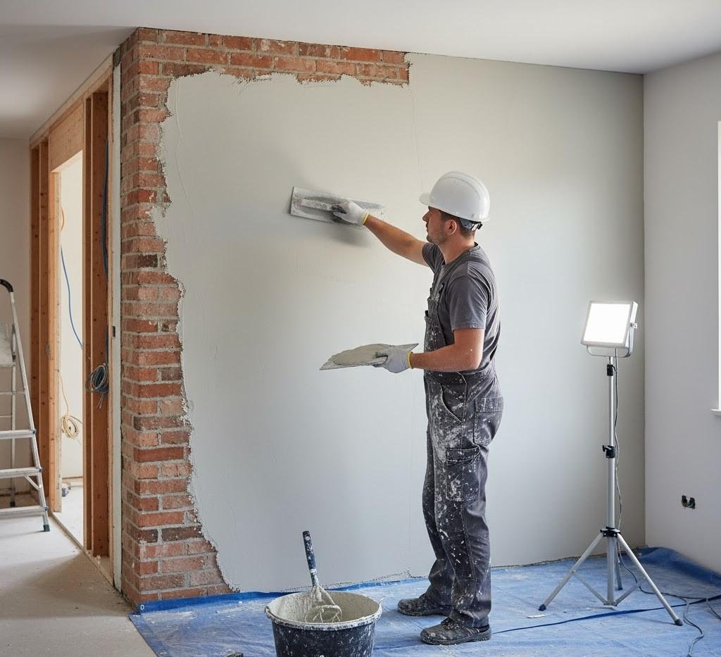 plafonnage et finitions Liège