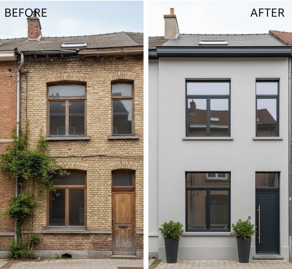 rénovation maison ancienne Liège
