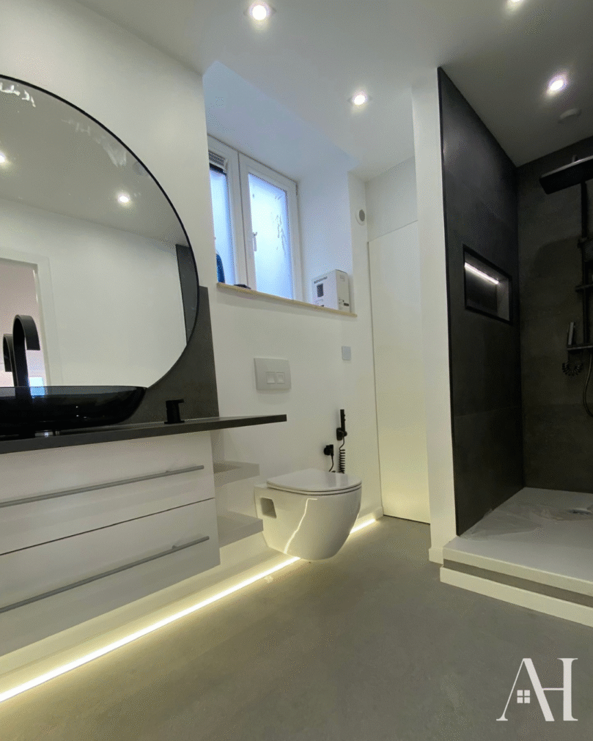 Rénovation salle de bain à Liège par Adak Home